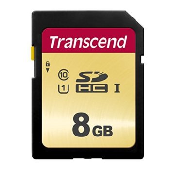 8GB SDHC Transcend TS8GSDC500S