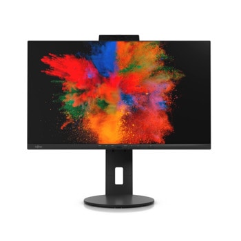 Монитор Fujitsu P2410 TS CAM (S26361-K1699-V165), 23.8" (60.45 cm) IPS панел, Full HD, 5ms, 20,000,000:1, 250 cd/m2, DisplayPort, HDMI, USB | JAR Computers Fujitsu P2410 TS CAM S26361-K1699-V165