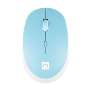Мишка Natec Harrier 2, оптична (1600dpi), безжична, Bluetooth, синя | JAR Computers Мишка Natec Harrier 2 Blue NMY-1963