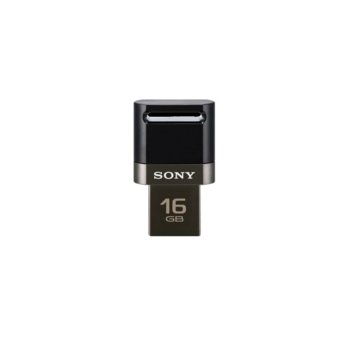 Sony Micro USB + USB 16GB, black