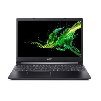 Лаптоп Acer Aspire 7 A715-74G-56HH (NH.Q5SEX.017), четириядрен Coffee Lake Intel Core i5-9300H 2.4/4.1 GHz, 15.6" (39.62 cm) Full HD IPS Anti-Glare Display & GF GTX 1050 3GB, (HDMI), 8GB DDR4, 512GB SSD, 1x USB Type-C, Linux | JAR Computers Acer Aspire 7 A715-74G-56HH NH.Q5SEX.017