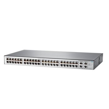 Суич HPE 1850 48G 4XGT, 10 Gbps, 48 порта, 4x 10 Gbps | JAR Computers HPE 1850 48G 4XGT Switch