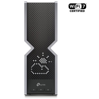 Рутер TP-Link Archer BE800, 19000Mbps, 2.4GHz(1376Mbps) / 5GHz(5760Mbps) / 6GHz(11520Mbps), Wireless BE, 1x 10Gbps WAN/LAN, 1x 10Gbps SFP+/RJ45 WAN/LAN, 4x 10/100/1000/2500Mbps LAN, 1x USB 3.0, 8x вътрешни антени | JAR Computers TP-Link Archer BE800