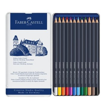 Цветен молив Faber-Castell Goldfaber 12 цвята