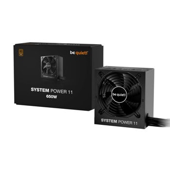 Захранване be quiet! SYSTEM POWER 11, 650W, Active PFC, 80+ Bronze, 120mm вентилатор | JAR Computers Захранване be quiet! SYSTEM POWER 11 650В