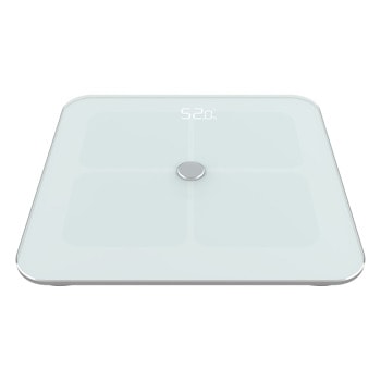 Смарт кантар Xmart FG280W, смарт, капацитет 180 кг, Bluetooth, Wi-Fi, LED дисплей, съвместим с Android/iOS, бял | JAR Computers Xmart FG280W