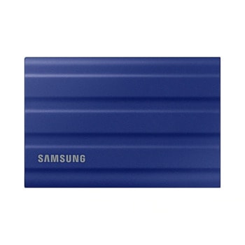 Памет SSD 1TB, Samsung T7 Shield Blue (MU-PE1T0R/EU), USB 3.2 Gen.2, външна, скорост на четене 1050MB/s, скорост на запис 1000 MB/s | JAR Computers Samsung Portable NVME SSD T7 Shield 1TB