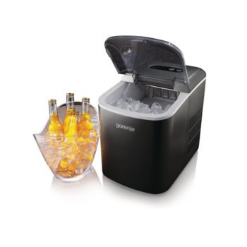 Ледогенератор Gorenje IMC1200B, 12 кг дневно количество лед, 2,2л. обем, електронно управление, черен | JAR Computers Ледогенератор Gorenje IMC1200B GJ559065