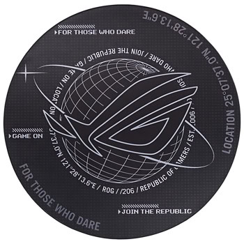 Постелка за под Next Level Racing Floor Mat, 117cm x 117cm, черна | JAR Computers ASUS ROG Cosmic Mat 90GC01E0-BGW000