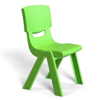Детски стол RFG Chico, пластмасов, зелен image