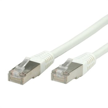 Пач кабел Roline 21.99.1346, SFTP, cat.6, 2m, бял | JAR Computers ROLINE 21.99.1346 S/FTP Patch кабел Cat.6 2 м Бял