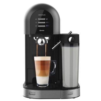 Кафемашина еспресо Cecotec Instant-ccino 20 Chic Serie Nera, 1470W, 20 bar, 1.7l обем на резервоара, сива | JAR Computers Cecotec Instant-ccino 20 Chic Serie Nera 01590
