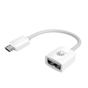 Huawei micro USB B(м) - USB A(ж) бял