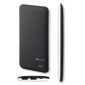 4smarts Duos Slim Power Bank 6600 mAh 24068