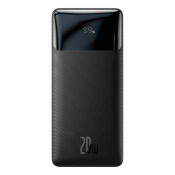 Външна батерия/power bank/ Baseus Bipow (PPBD050301), 10 000 mAh, 1x USB-C/1x USB Micro към 2x USB-A/1x USB-C, черна, LED дисплей | JAR Computers Baseus Bipow (PPBD050301)