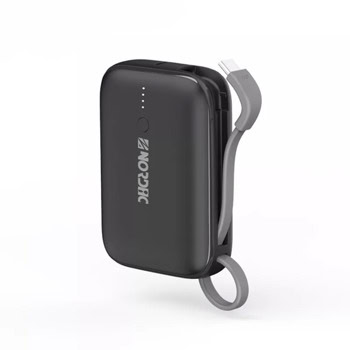 Външна батерия /power bank/ Nordic Pocket Go, 10 000 mAh, черна, 1x USB-A, 1x USB-C(м), 1x USB-C(ж), QC 3.0, 22.5W | JAR Computers Nordic Pocket Go + Type-C 10000 mAh 22.5W