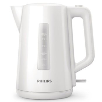 Електрическа кана Philips HD9318/00, вместимост 1.7 л., светлинен индикатор, 2200W, бяла | JAR Computers Philips HD9318/00