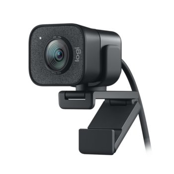 Уеб камера Logitech StreamCam, Full HD (1080p&60fps), 3.7 mm обектив, микрофон, за стрийминг, Autofocus, USB 3.1 Gen 1 Type-C, черна image