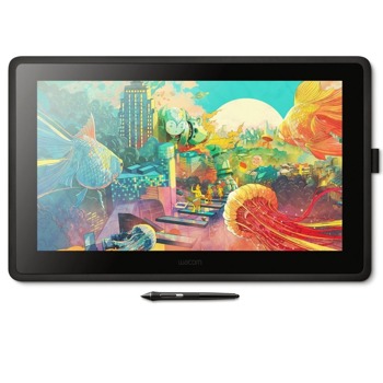 Графичен таблет Wacom Cintiq 22 (черен), 21.5" (54.61 cm) Full HD IPS дисплей, 5080 lpi, 8192 ниво на натиск, писалка, 210 cd/m2 | JAR Computers Wacom Cintiq 22