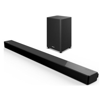 Soundbar система Hisense HS312 Soundbar 3.1, 300W, Wireless Subwoofer, Dolby Atmos, Bluetooth, черен image