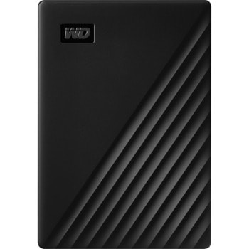 Твърд диск 5TB, Western Digital My Passport, черен, външен, USB 3.2 Gen 1 | JAR Computers WD 5TB My Passport Black 3Y