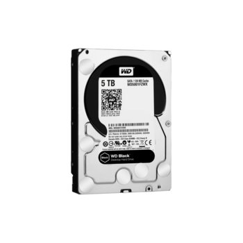 Твърд диск 5TB WD Black,SATA 6 Gb/s, 7200 rpm, 128MB, 3.5" (8.89 cm) | JAR Computers HDD 5TB WD Black 3.5 SATAIII 128MB WD5001FZWX