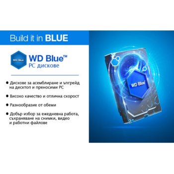 4TB WD Blue SATA 6 Gb/s WD40EZRZ