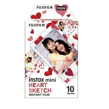 Fujifilm Instax Heart SKETCH 1x10 16799926