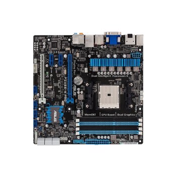 Дънна платка Asus F2A85-M PRO, AMD A85X, FM2, DDR3, 2xPCI-E (CF/LucidLogix® Virtu™)(HDMI, DVI, DisplayPort), SB7.1, Lan1000, 7x SATA 6Gb/s RAID 0,1,10, 6xUSB3.0, uATX | JAR Computers Asus F2A85-M PRO