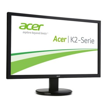 Монитор 27" (68.58cm) Acer K272HULABMIDP, IPS панел, WQHD, 100 000 000:1, 6ms, 16:9, 300cd/m2, DVI, HDMI, колонки | JAR Computers ACER 27 K272HULABMIDP/IPS/WQHD