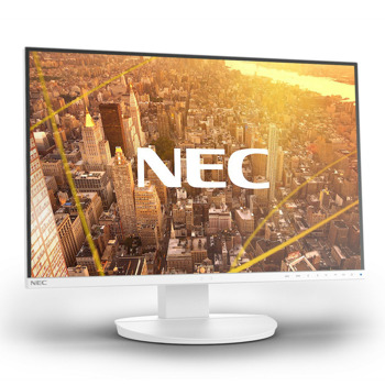 Монитор NEC 60005573 EA242WU White, 24" (60.96 cm) IPS панел, WUHGA, 6 ms, 300 cd/m2, 5000 :1, DisplayPort, HDMI, USB Hub, USB C, LAN | JAR Computers Монитор NEC 60005573 EA242WU White