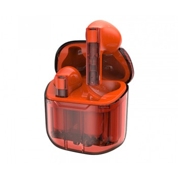 Слушалки WiWu Ghost, безжични, микрофон, Bluetooth, до 3.5 часа време на работа, оранжеви | JAR Computers Слушалки WiWu Ghost 20731