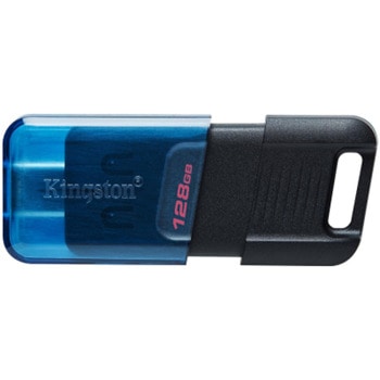 Памет 128GB USB Flash Drive, Kingston DataTraveler DT80M/128GB, USB-C, черна | JAR Computers Kingston DT80M/128GB