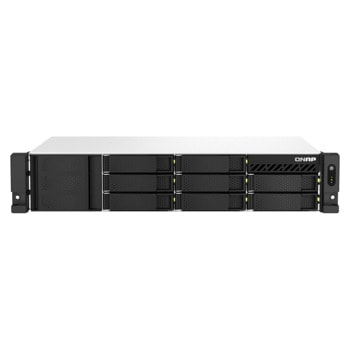 Мрежови диск (NAS) QNAP TS-873AeU-4G, четириядрен AMD Ryzen V1500B 2.2 GHz, без твърд диск (8x SATA 6Gb/s), 4GB DDR4, 2x 2.5G/1G/100M/10M | JAR Computers QNAP TS-873AeU-4G