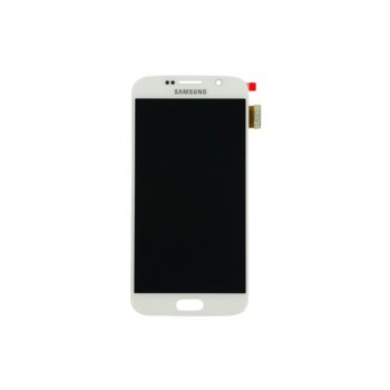 Samsung Galaxy S6, LCD with touch, White