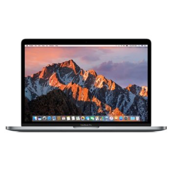 Лаптоп Apple MacBook Pro 13(MPXT2ZE/A_Z0UK0006D/BG)(сив), двуядрен Kaby Lake Intel Core i5-7360U 2.3/3.6GHz, 13.3" (33.78 cm) WQXGA Retina дисплей(Thunderbolt 3), 8GB LPDDR3, 256GB SSD, 4x Thunderbolt 3, BG клавиатура, MacOSX Sierra, 1.37 kg | JAR Computers Apple MacBook Pro 13 MPXT2ZE/A_Z0UK0006D/BG