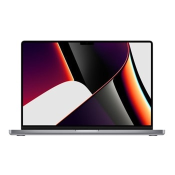 Лаптоп Apple MacBook Pro (Z14W001WZ)(сив), десетядрен Apple M1 Pro 3.20 GHz, 16.2" (41.15 cm) Liquid Retina XDR Display with ProMotion 120Hz, (HDMI), 16GB DDR4, 1TB SSD, 3x Thunderbolt 4, macOS | JAR Computers Apple MacBook Pro 16.2 Z14W001WZ