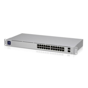 Суич Ubiquiti USW-24 Gen2, 26 порта, 24x 10/100/1000 RJ45, 2x SFP | JAR Computers Ubiquiti USW-24