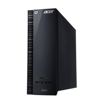 Настолен компютър Acer Aspire XC-215 (DT.SXDEX.002), четири-ядрен AMD A4-6210 1.80GHz, AMD Radeon R5-310 2GB (HDMI), 4GB DDR3 RAM, 1TB HDD, мишка и клавиатура, 2x USB3.0, Windows 8.1 | JAR Computers Acer Aspire XC-215 DT.SXDEX.002