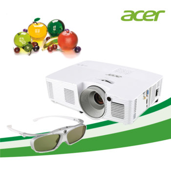 Acer X133PWH & Acer E4w 3D Glasses