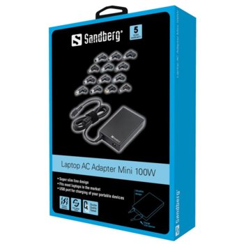 Sandberg AC Adapter Mini 100W EU 135 73