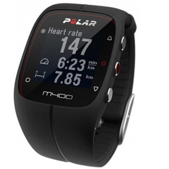 Смарт часовник Polar M400, Bluetooth, USB, 4MB Flash памет, Mac OS X 10.6 or later and PC Windows XP or later, черен | JAR Computers Polar M400 BSC90051341