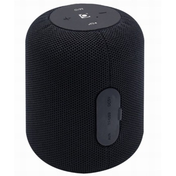 Тонколона Gembird SPK-BT-15-BK, 1.0, 5W, Bluetooth, USB, AUX, слот за SD карта, черна, преносима, 1200mAh батерия | JAR Computers Gembird SPK-BT-15-BK