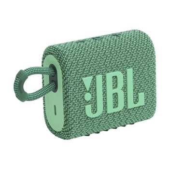 Тонколона JBL Go 3 Eco, 4.2W RMS, Bluetooth, IP67 водоустойчива, зелена, до 5ч. време на работа | JAR Computers JBL Go 3 Eco Green