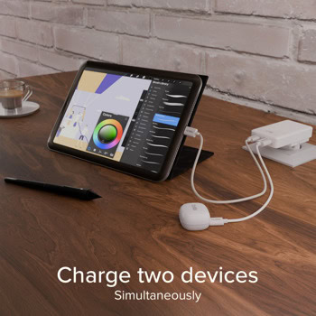 Зарядно устройство SBS 98497 сгъваемо бяло