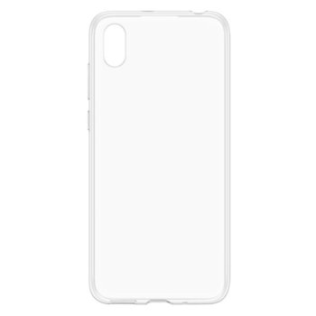 Huawei Y5 2019 Black + Clear Case Transparent