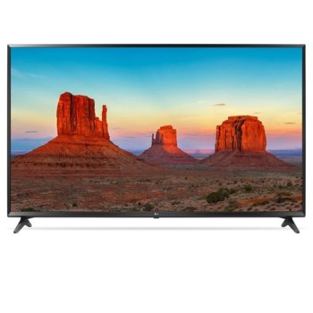 Телевизор LG 65UK6100PLB, 65"(165.1 cm) 4K Ultra HD Smart LED TV, DVB-T2/C/S2, LAN, Wi-Fi, Bluetooth, 3x HDMI, 2x USB | JAR Computers LG 65UK6100PLB