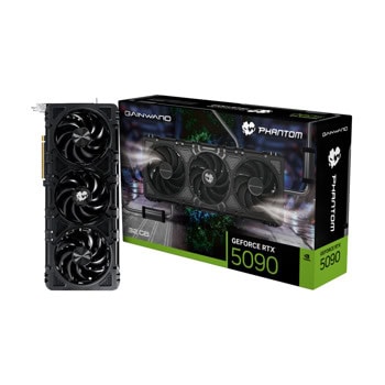 Видео карта Nvidia GF RTX 5090, 32GB, Gainward Phantom, PCI-E 5.0, GDDR7, 512-bit, DisplayPort, HDMI | JAR Computers GW RTX5090 PHANTOM 32GB