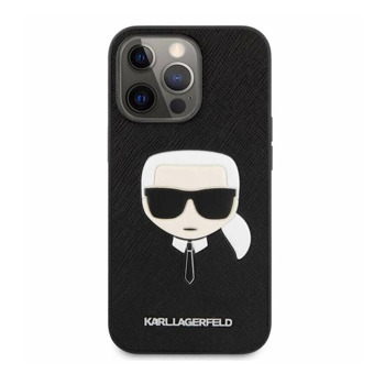 Saffiano Karl Head Leather за iPhone 13 Pro Max