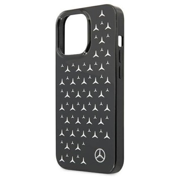 Mercedes Silver Stars Pattern Silicone